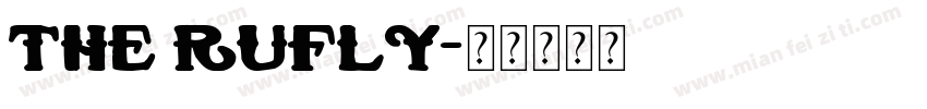 The Rufly字体转换